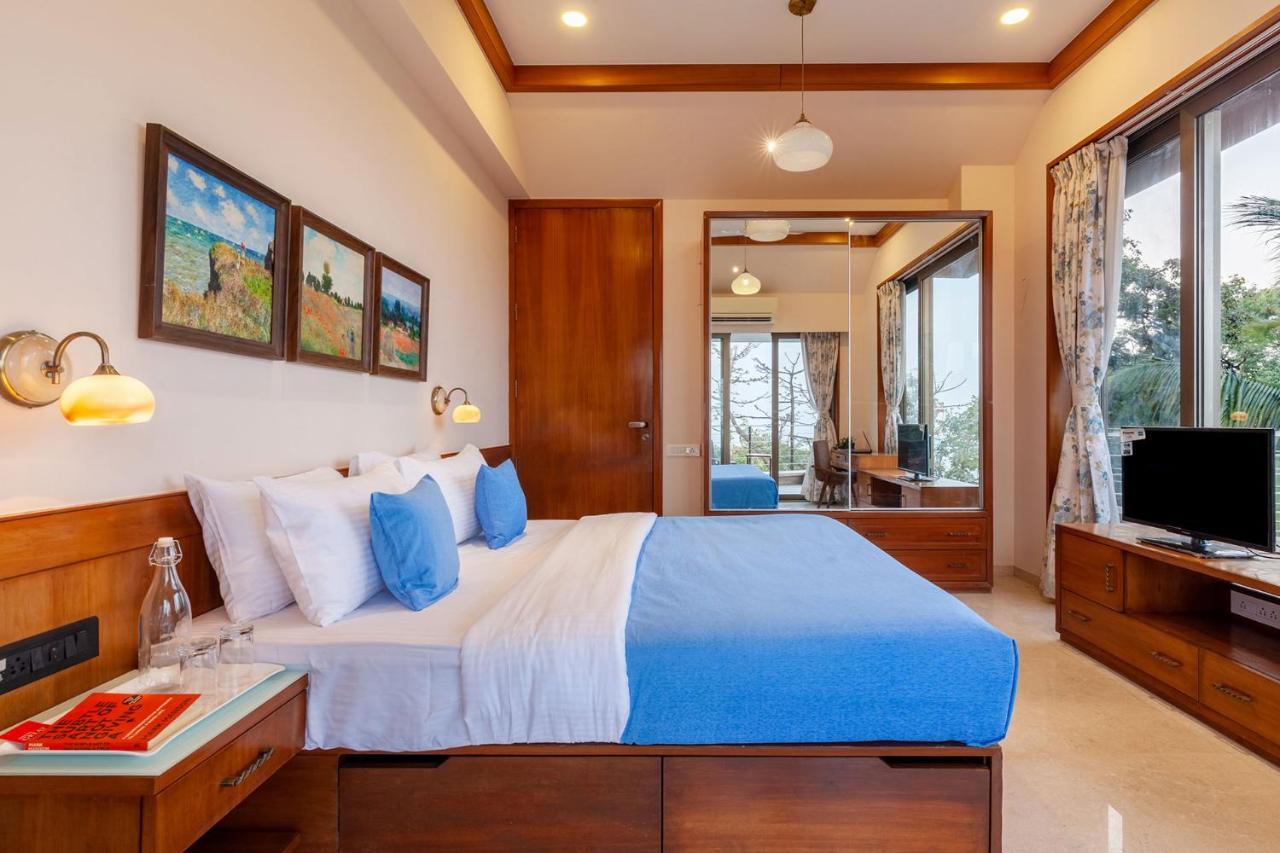 The Blue Horizon By Stayvista - Featuring A Beach-View Villa With A Swimming Pool, Indoor Games, And A Relaxing Balcony Alībāg Dış mekan fotoğraf